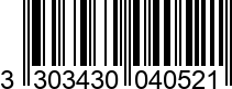 3303430040521