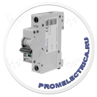 EATON ELECTRIC CLS6-C10-DC - Overcurrent breaker 10A Poles no:1 Mounting: DIN Charact: C