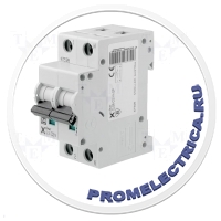 EATON ELECTRIC CLS6-C2/1N - Overcurrent breaker 230VAC Inom:2A Poles no:1+N Mounting: DIN