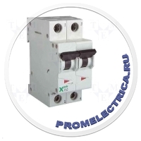 EATON ELECTRIC FAZ-C4/2-DC - Overcurrent breaker 4A Poles no:2 Mounting: DIN Charact: C