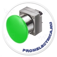 SIEMENS 3SB3501-1GA41 - Переключатель: кнопочный 1 22мм зеленый IP65 -25