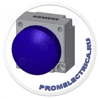 SIEMENS 3SB3501-6BA50 - Индикаторная лампа 22мм Подсвет: в зависимости от корпуса