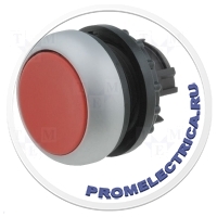 EATON ELECTRIC M22-D-R - Переключатель: кнопочный 1 22мм красный Подсвет: отсутствует