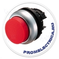 EATON ELECTRIC M22-DRH-R - Переключатель: кнопочный 2 22мм красный Подсвет: отсутствует