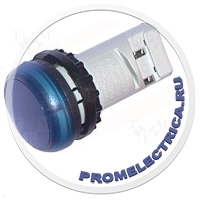 EATON ELECTRIC M22-LC-B - Индикаторная лампа 22мм плоский IP67 Цвет: синий -25