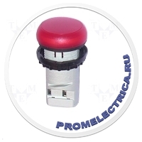 EATON ELECTRIC M22-LC-R - Индикаторная лампа 22мм плоский IP67 Цвет: красный -25