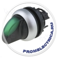 EATON ELECTRIC M22-WRLK-G - Переключатель: поворотный 2 22мм зеленый Подсвет: M22-LED IP67