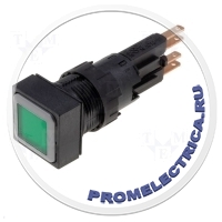 EATON ELECTRIC Q18LT-GN/WB - Переключатель: кнопочный 1 16мм зеленый лампочка 24В -25