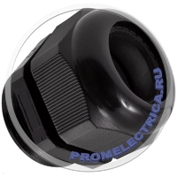PG36 (23-32) Пластиковый кабельный ввод,черного цвета, гермоввод, вводной сальник