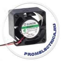 SUNON MC25150V1-000U-A99 - Вентилятор: DC 5ВDC 25x25x15мм 5,44м3/ч 20дБА Vapo 550мВт