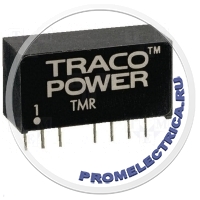 TRACO POWER TMR 1210 - Преобразователь: DC/DC 2Вт Uвх:12В 3,3ВDC Iвых:500мА КПД:77%