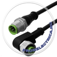 MURR ELEKTRONIK 7000-40121-6240200 - Соединительный кабель M12 PIN:4 2м вилка, гнездо 250ВAC 4А -30
