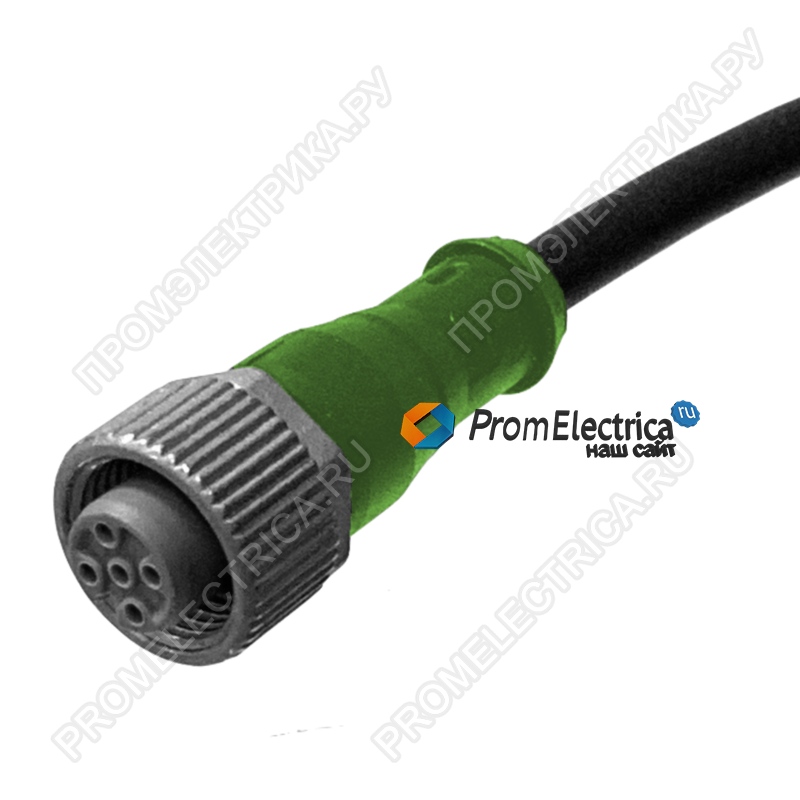PHOENIX CONTACT SAC-3P-3,0-PUR/M12FS - Соединительный кабель M12 PIN:3 3м гнездо 250ВAC 4А -5