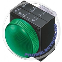 BY Индикатор Illumination Block with LED, 100-230V AC, зеленый