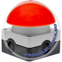 P1C400E72 Пост кнопочный, 1 кнопка, 72 мм, кнопка стоп