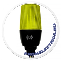 IF5Y024XRM05 Светосигнальная колонна, желтая, вращающаяся, 24 вольта, LED