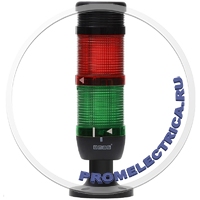 IK72F024ZM01 Сигнальная колонна с зуммером 70 мм Красная, зелёная, 24 вольта, стробоскоп