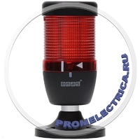 IK51L220XM03 Сигнальная колонна 50 мм Красная 220 вольт, светодиод  LED