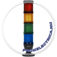IK54L220XM03 Сигнальная колонна 50 мм Красная, желтая, зелёная, синяя, 220 вольт, светодиод  LED