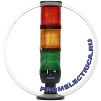 IK73L220XM01 Сигнальная колонна 70 мм Красная, желтая, зелёная, 220 вольт, светодиод  LED