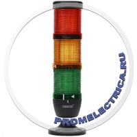 IK53F024XM03 Сигнальная колонна 50 мм Красная, желтая, зелёная, 24 вольта, стробоскоп