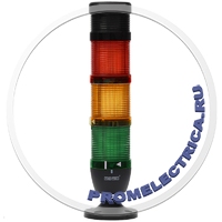 IK53F024ZM03 Сигнальная колонна с зуммером 50 мм Красная, зелёная, желтая, 24 вольта, стробоскоп