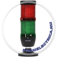 IK52L024XM03 Сигнальная колонна 50 мм Красная, зелёная, 24 вольта, светодиод  LED