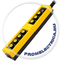 PVK7E Крановый пульт управления, 7 кнопок, желто-чёрный