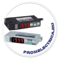PSB-01-M5 Датчики давления газов с дисплеем и кнопками, 54х10х25мм, выходы - 1 дискретный и 1 аналоговый, 0 Autonics