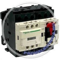 LC2D32M7 Контактор реверсивный 3-полюсный, 32А, 220VAC    Schneider Electric (СБОРКА)