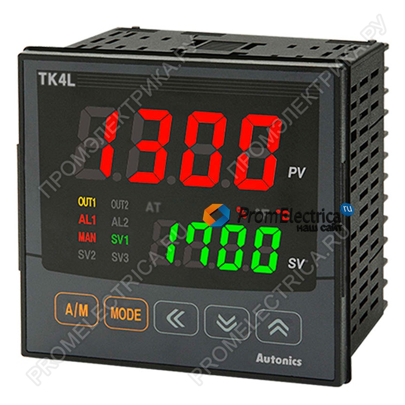 TK4L-24SN Температурный контроллер, 4 разряда, 96х96х645мм, 100-240VAC, 2 аварийных выхода, выход 1: ТТРФУ