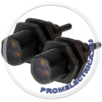 E3FA-TP12 Датчик фотоэлектрический, M18, пластик, ИК-свет, световой барьер, 15м, PNP, Omron