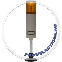 TL56B-024-Y LED колонны 56 мм один цвет желт. зуммер 80 дБ, 24VDC Светодиодные сигнальные колонны