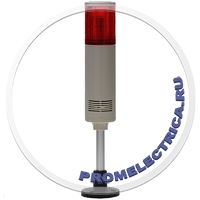 TL56B-024-R LED колонны 56 мм один цвет красн. зуммер 80 дБ, 24VDC Светодиодные сигнальные колонны