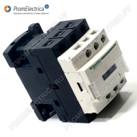 LC1D096B7 Контактор 3 пол.,9 A,НО+НЗ,24V 50/60 ГЦ,ЗАЖИМ ПОД КОЛЬЦ. НАКОН.,