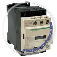 LC1D09ML Контактор 3 пол.,9A,НО+НЗ,220V DС, 2.4 ВТ