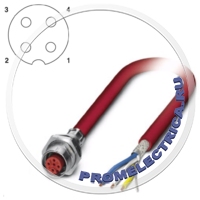 1437863 Встраиваемый разъем, CC-Link, 4pin М12, SPEEDCON, экранированный, монтаж на панель, вывод PG9, шинный кабель длиной 2,0 м Phoenix Contact SACCBP-FS-4CON-PG9/2,0-990SCO