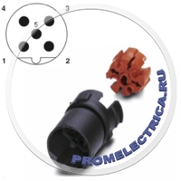 1440915 Держатель контакта, 5pin, с соединительным кольцом, В SACC-MCI-M12MSB-5CON Phoenix Contact