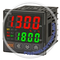 TK4S-12CC Температурный контроллер, 1/16 DIN, 1 аварийный выход, токовый или ТТР выход 1, токовый или ТТР выход 2, 24-48В=
 2