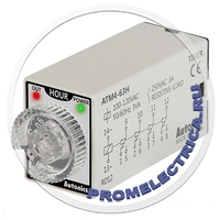 ATM4-63H Таймер, аналоговый, 4 конт., 110В~ 50/60 Hz, 3 час. 100-120VAC