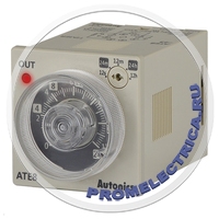 ATE8-4CD Таймер, аналоговый,12сек/ 12мин/ 24мин/ 12час/ 24час, контакт с задержкой 2C, 8-контактный (требуется сокет), 110-240 В~ 50/60 Гц, 24-240 В= 100-240VAC/24-240VDC