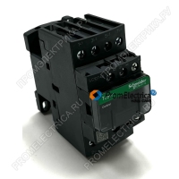 LC1DT40FD Контактор 4 пол.  (4НО),АС1 40 А,НО+НЗ,110V DС,ОГРАН. ПЕРЕНАПРЯЖЕНИЙ,