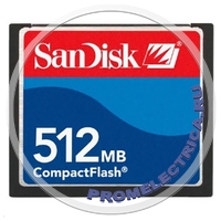Sandisk 512MB SDCFB-512 or SDCFJ-512 CF Compact Flash Card