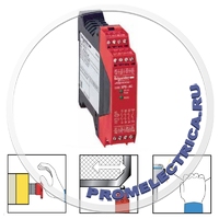 XPSAC3421P Модуль обеспечения безопасности, 115 В перем. тока, реле безопасности