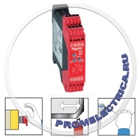 XPSABV1133P Модуль обеспечения безопасности, 24 В пост. тока, 0,15…3 с, реле безопасности Schneider Electric