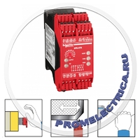 XPSATR1153P Модуль обеспечения безопасности, 24 В пост. тока, 0,1…3 с, реле безопасности Schneider Electric