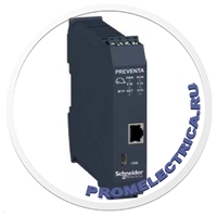 XPSMCMCO0000EM Модульный защитный контроллер, Modbus TCP, 1 x RJ 45 (вход/выход) Schneider Electric