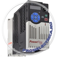 25B-V2P5N104 Преобразователь переменного тока PowerFlex серии 525 100…120 В~ (–15%, +10%) – 1-фазный вход, 0…230 В, 3-фазный выход
