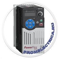 25A-D2P3N114 Преобразователь переменного тока PowerFlex серии 523 380…480 В~ (–15%, +10%) – 3-фазный вход с ЭМС-фильтром, 0…460 В, 3-фазный выход