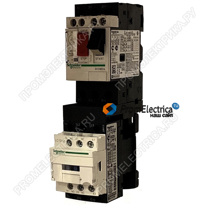 GV2DM132P7 Комбинированный пускатель 24..32A  230VAC Schneider Electric